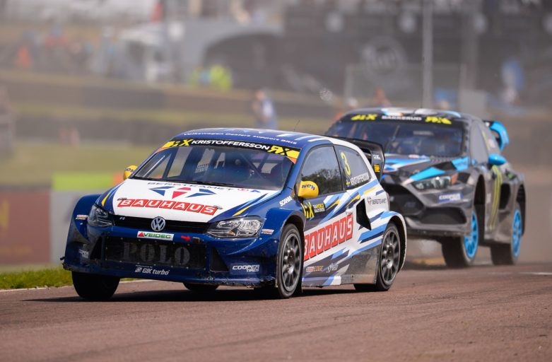 Kristoffersson holding third place in the World RX