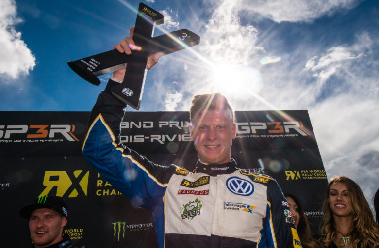 Podium for Johan Kristoffersson in Canada