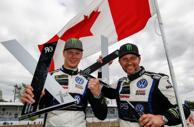 Hat-trick of victories for Johan Kristoffersson